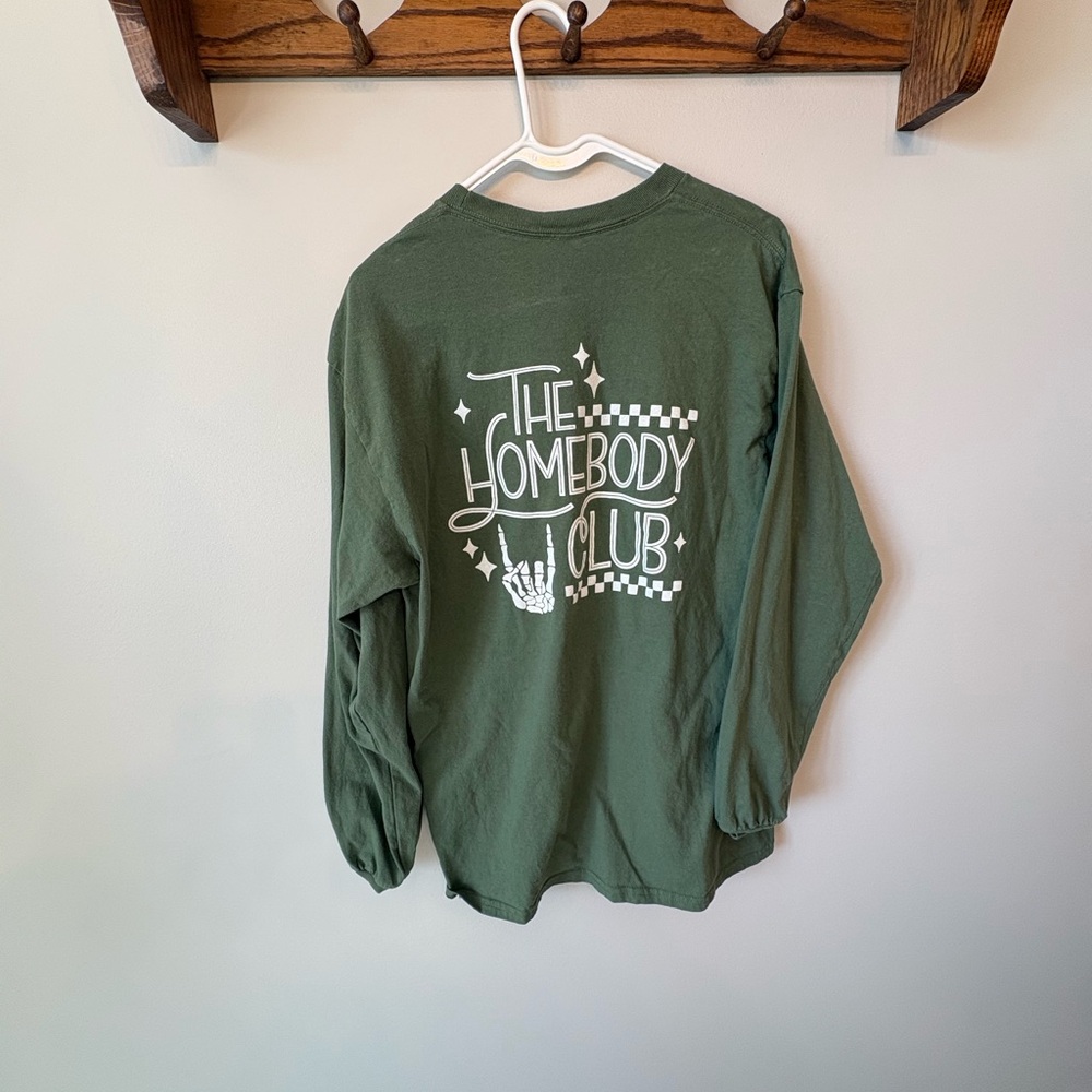 Green Long Sleeve Shirt
